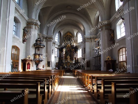 Stadtkirche Donaueschingen innen
