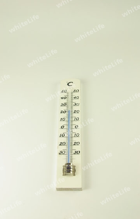 Wei?es Thermometer