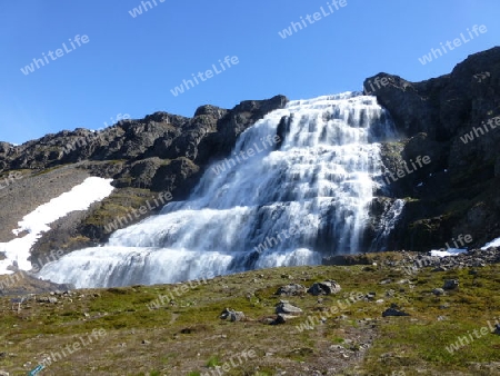 Wasserfall in Island 1