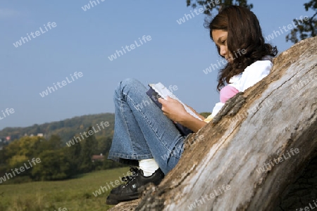 Lesen im Freien