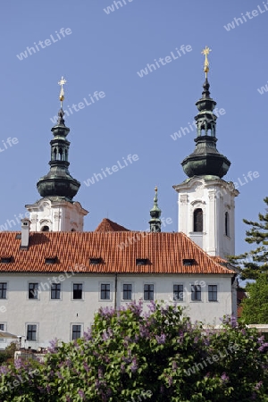 Strahov Kloster, Prag, Boehmen,  Tschechien, Europa