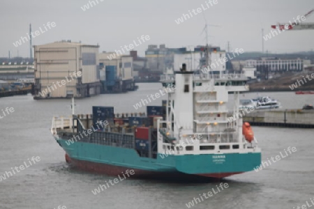 Reederei, Containerschiff, Hamburg