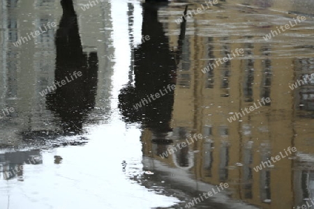 Moskau im Regen