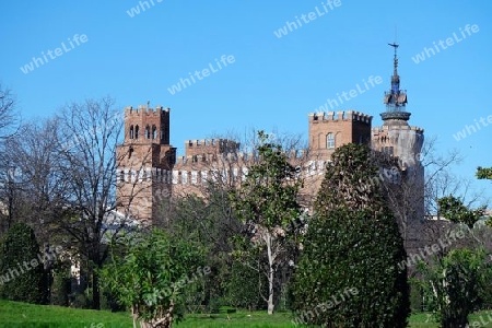 Burg der drei Drachen in Barcelona