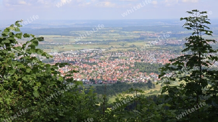 Blick auf Mössingen