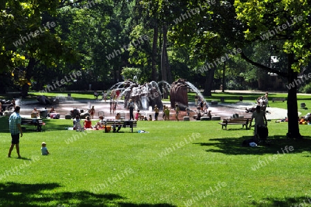 Sommerzeit im Park