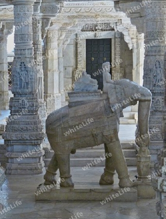 Indien, Jain Tempel bei Ranakpur