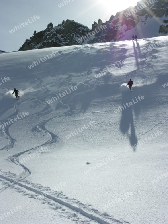 Skitour im Silvretta-Gebiet