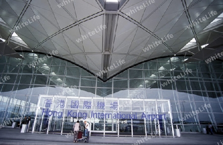 the new international airport of Hong Kong in the south of China in Asia.