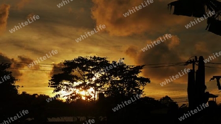 Sonnenuntergang in Phuket