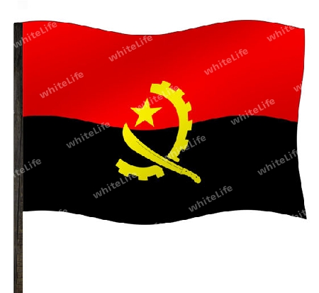Fahne Angola
