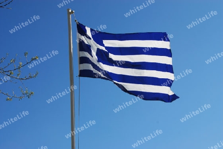 Griechische Nationalflagge