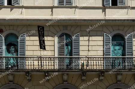 Fensterfront in Rom