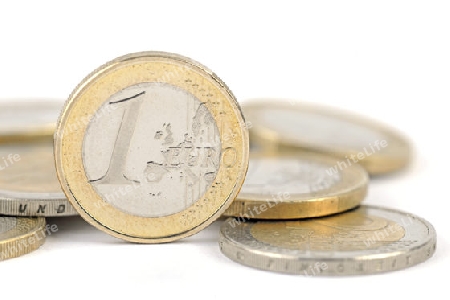 Ein Euro Muenze, Muenzgeld