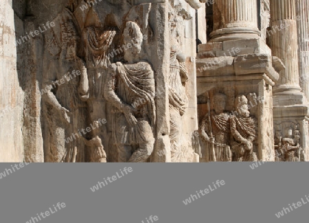 Rom - Konstantin Siegestor - Relief