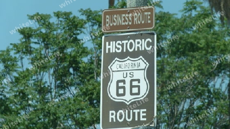 Route 66 Schild California