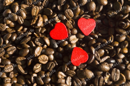 Coffee Beans with heart
