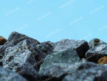 Assymetrisch angelegte Natursteine - Asymmetrically-scale natural stones