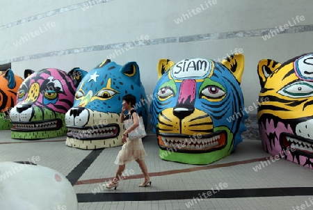 Kultur am Siam Square im Zentrum von Bangkok der Hauptstadt von Thailand in Suedostasien. 