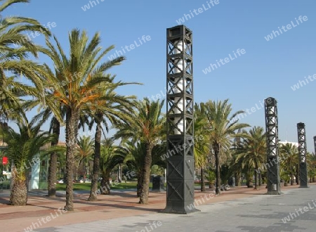 Barcelona, Promenade am Port Olimpic