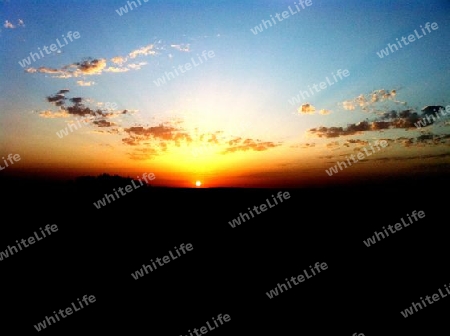 Sonnenaufgang in Afrika