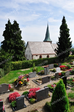 Friedhof in Bahlingen am Kaiserstuhl