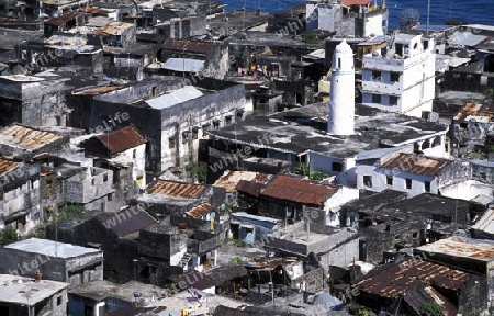  the city of Moutsamudu on the Island of Anjouan on the Comoros Ilands in the Indian Ocean in Africa.   