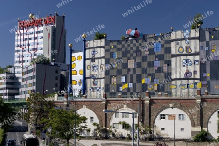 Fernw?rme Wien - von Hundertwasser gestaltet