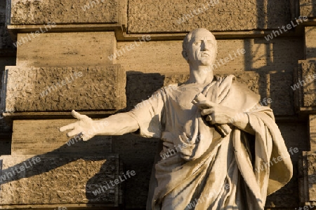 Rom - Cicero statue - 	Justizpalast