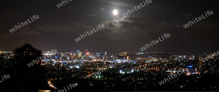 Brisbane at night - Panorama
