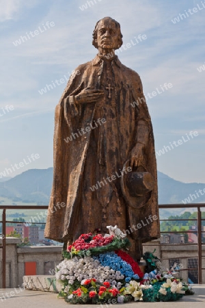 Statue Andrej Hlinkas in Ruzomberok - Slowakei