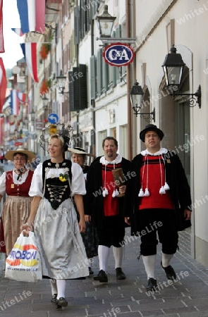 a traditional festival in the old town of Waldshut in the Blackforest in the south of Germany in Europe.