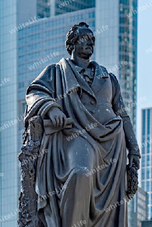 Goethedenkmal in Frankfurt