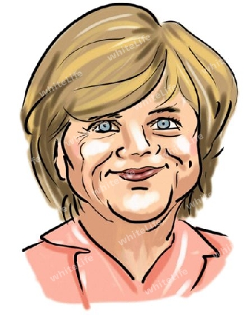 Angela Merkel positiv
