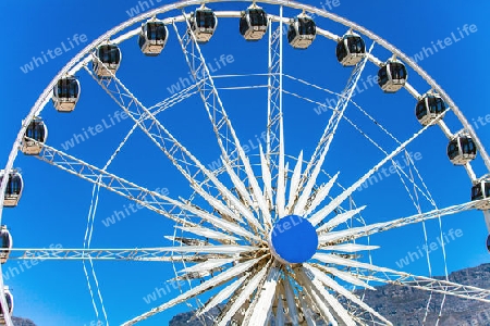 Ferris wheel at the waterfront in Cape Town