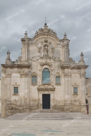 Chiesa di San Francesco d'Assisi in Matera (Basilikata)