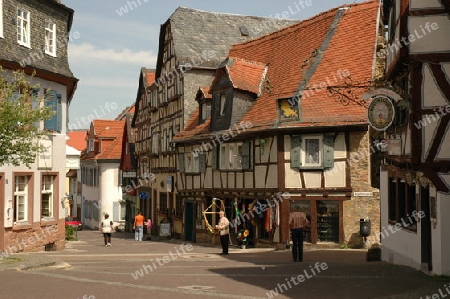 Altstadt in Friedberg, Hessen
