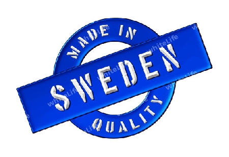 Made in Sweden - Quality seal for your website, web, presentation - Made in - Qualit?tssiegel f?r Ihre Webseite, Webshop, Pr?sentation