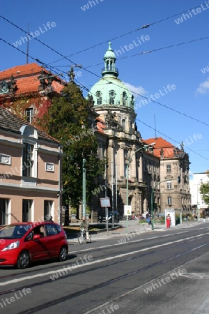 Blick zum Potsdamer Rathaus