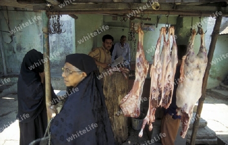 a Meat Market in the city of Mysore in the province of Karnataka in India.