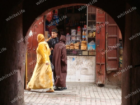 In den Strassen von Marrakesch