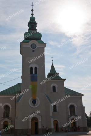 Kirche des Heiligen Ondrej (Andreas) in Ruzomberok - Slowakei 
