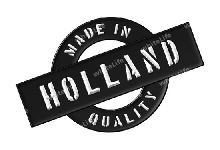 Made in Holland - Quality seal for your website, web, presentation