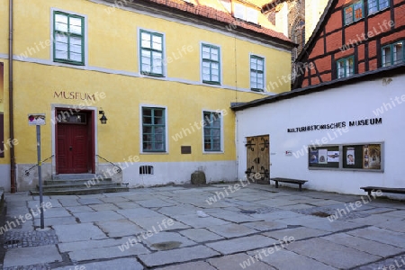 kulturhistorisches Museum in der Altstadt,  Stralsund , Unesco Weltkulturerbe, Mecklenburg Vorpommern, Deutschland, Europa , oeffentlicher Grund