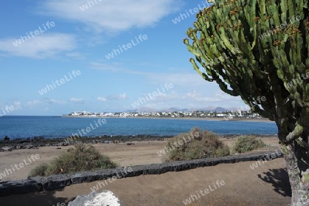 K?stenlandschaft in Puerto del Carmen, Lanzarote