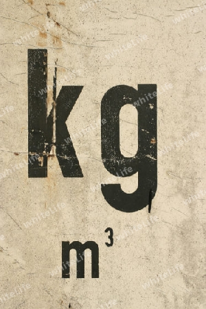 kg pro m?
