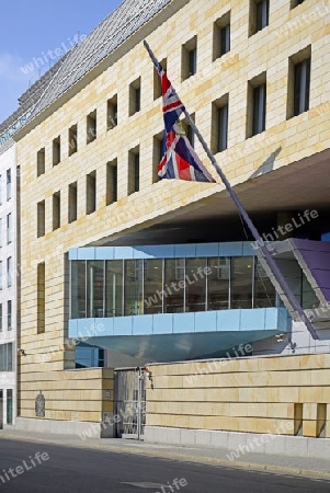 Britsche Botschaft, Botschaft von Grossbritannien, Wilhelmstrasse,  Berlin, Deutschland, Europa 