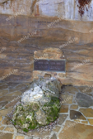 Grab des suedafrikanischen Dichters, Dramatikers und Arztes Dr. C. Louis Leipoldt in der  Cederberg Wilderness Area bei Clanwilliam, West Kap, Western Cape, S?dafrika, Afrika