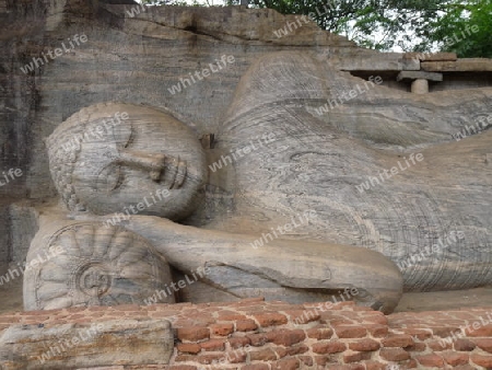 Sri Lanka, Schlafender Buddha, Polonnaruwa