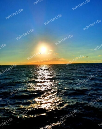 Sonnenuntergang Ostsee 